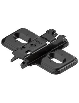 CLIP Cruciform Mounting Plate, Elongated Hole - Onyx