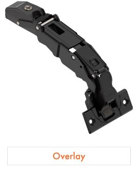 155&deg; CLIP top Nil Protrusion Hinge - Onyx