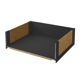 LEGRABOX Free Oak C Height (177mm) - Carbon Black