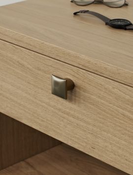 Flow Knob - Brushed Brass