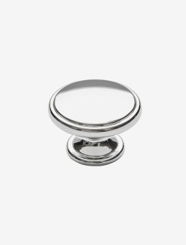 Oxford Knob - Polished Chrome