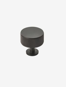 Knurled Radio Knob - Matt Black