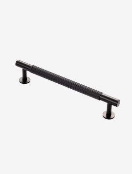 Lines Pull Handle - Matt Black