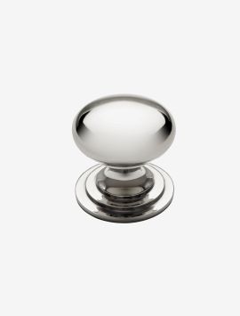 Victorian Knob - Polished Nickel